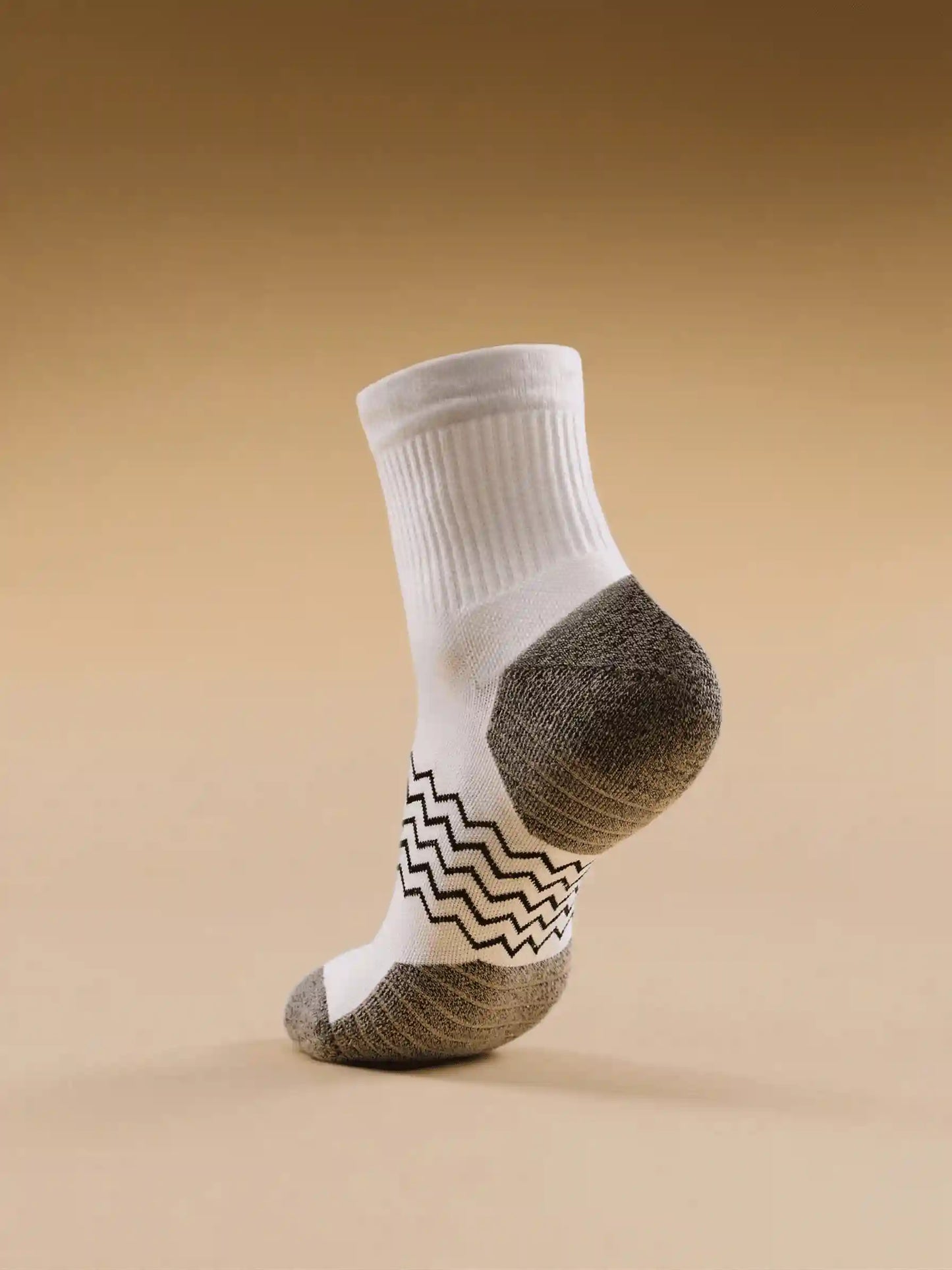 Active Quarter Sock | White