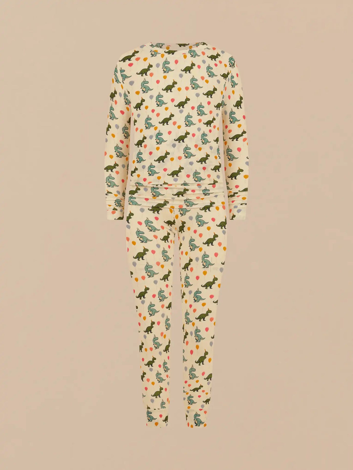 UltraModal™ Long Sleeve PJ Set - Kid's | Birthday Roar