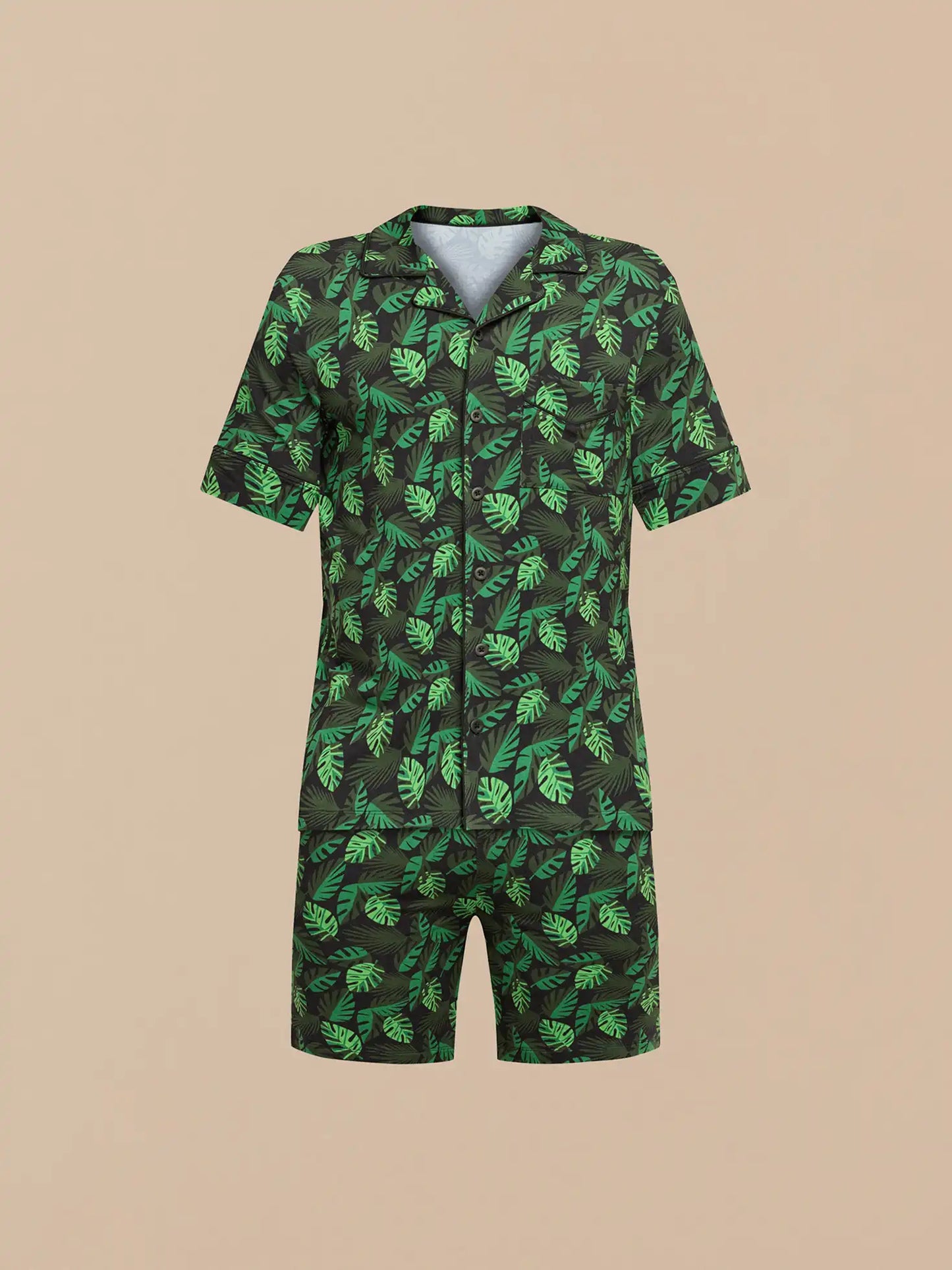 UltraModal™ Short Sleeve PJ Set - Men's | Nice Foliage