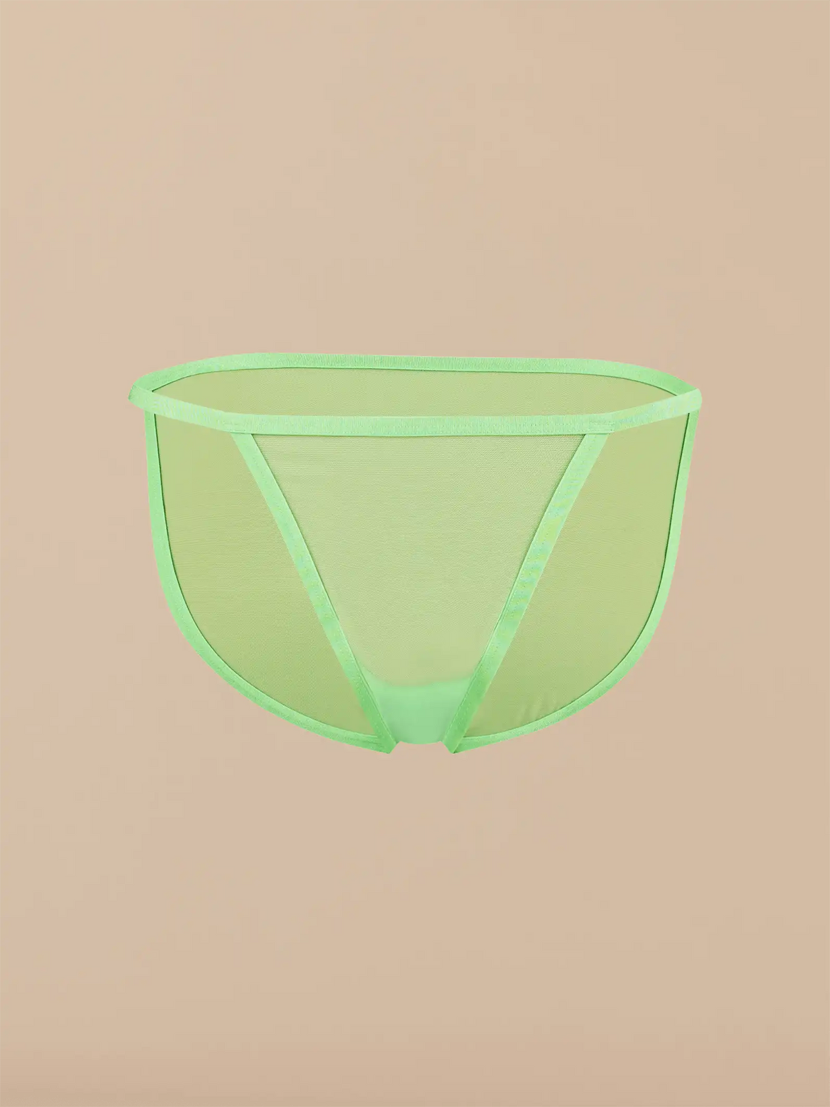 Women's Mesh String Bikini | Summer Green