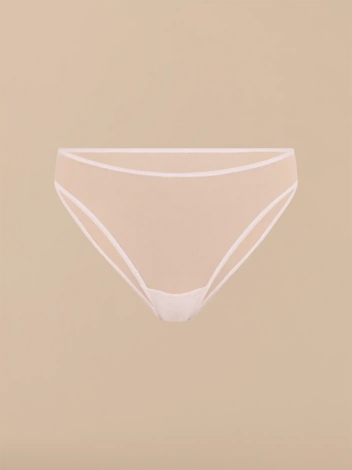 Women's Mesh High Leg Bikini | Peony