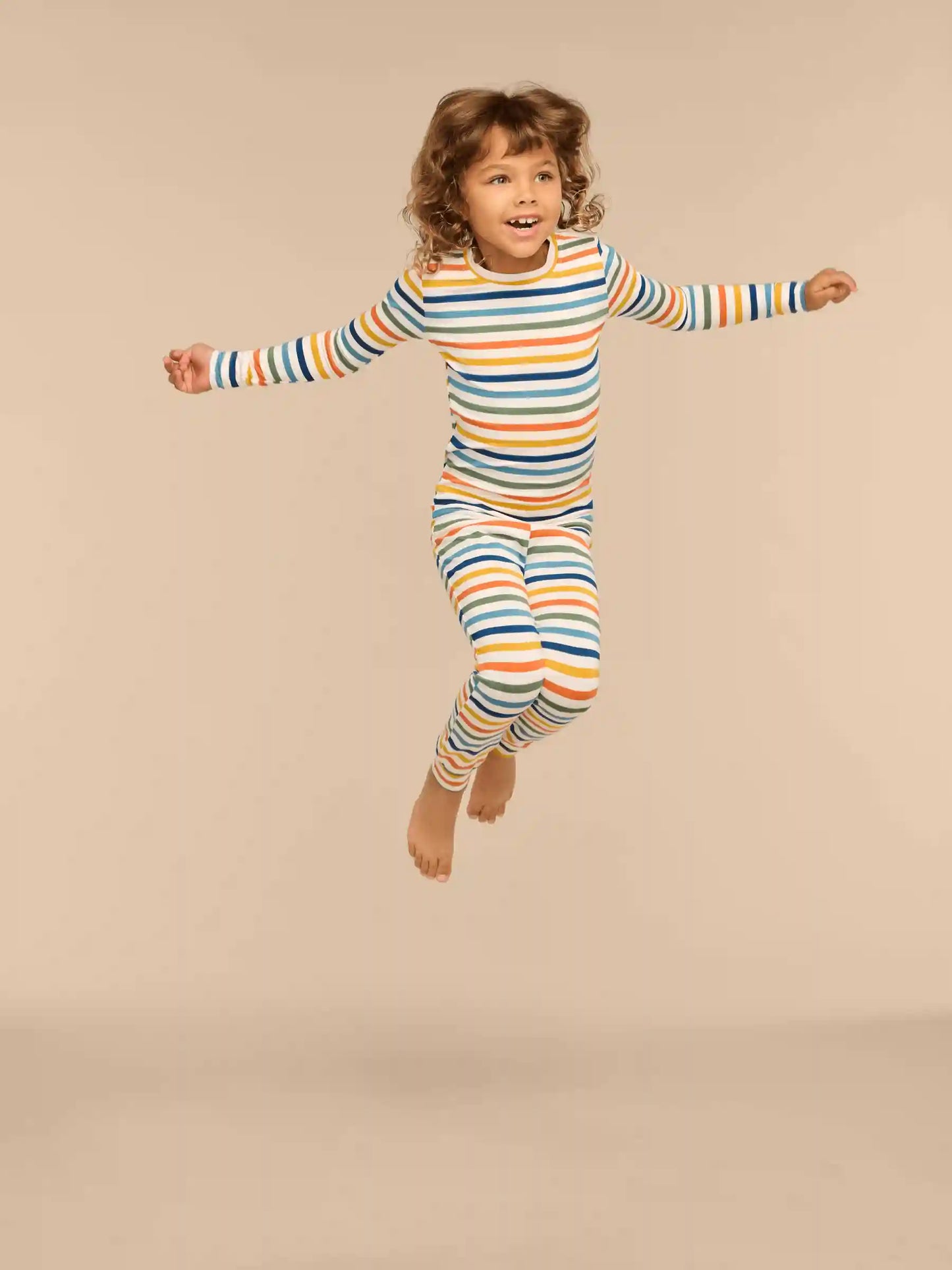 UltraModal™ Long Sleeve PJ Set - Kid's | Line Up