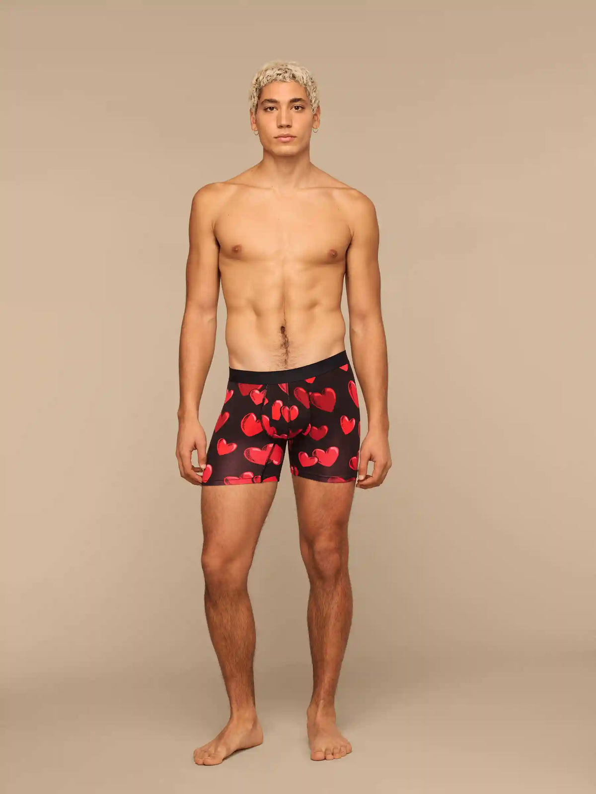 UltraModal™ Core Boxer Brief w/ Fly | Floating Hearts
