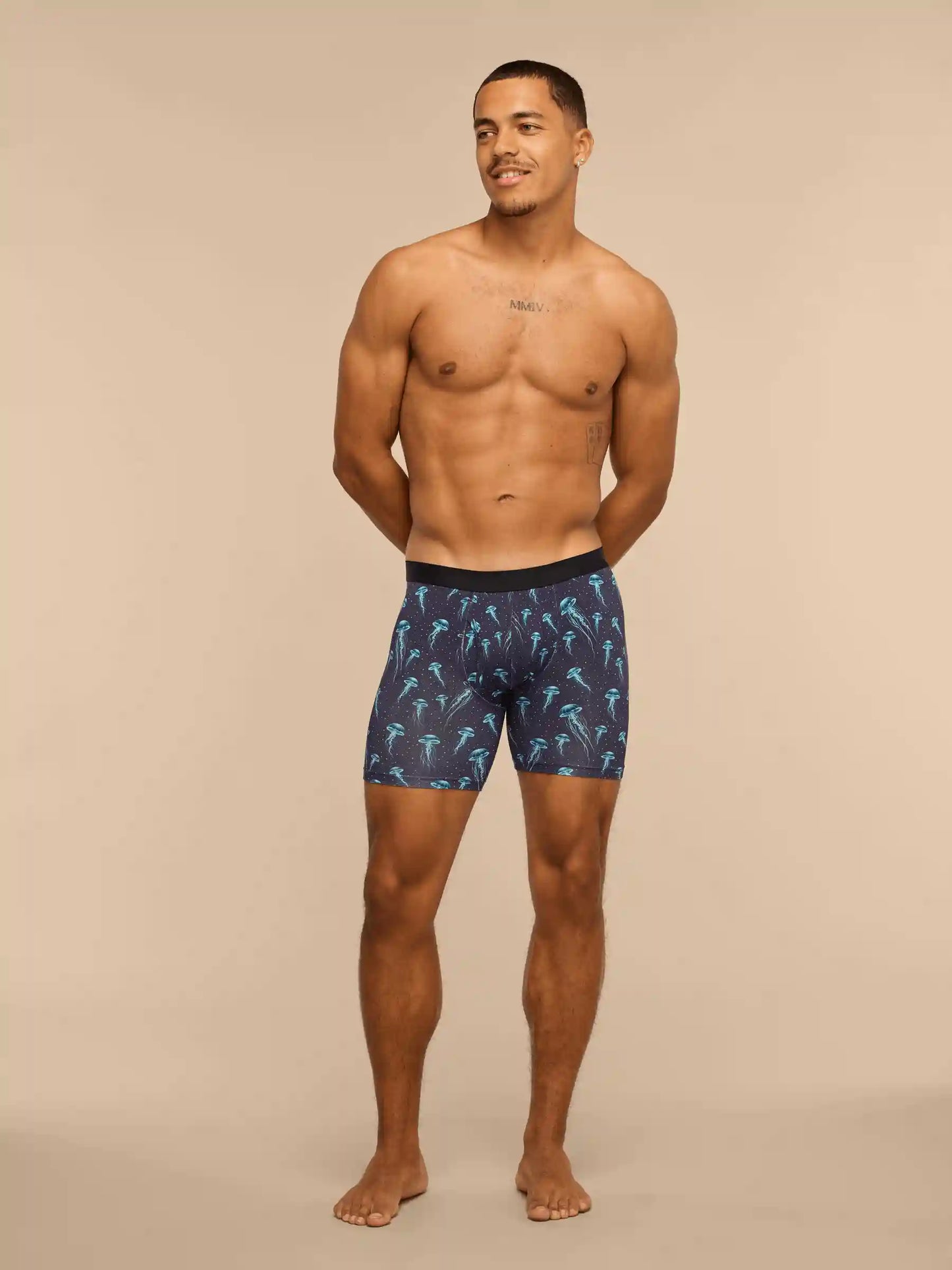 UltraModal™ Core Ball Caddy Boxer Brief w/ Fly | Starry Jellies