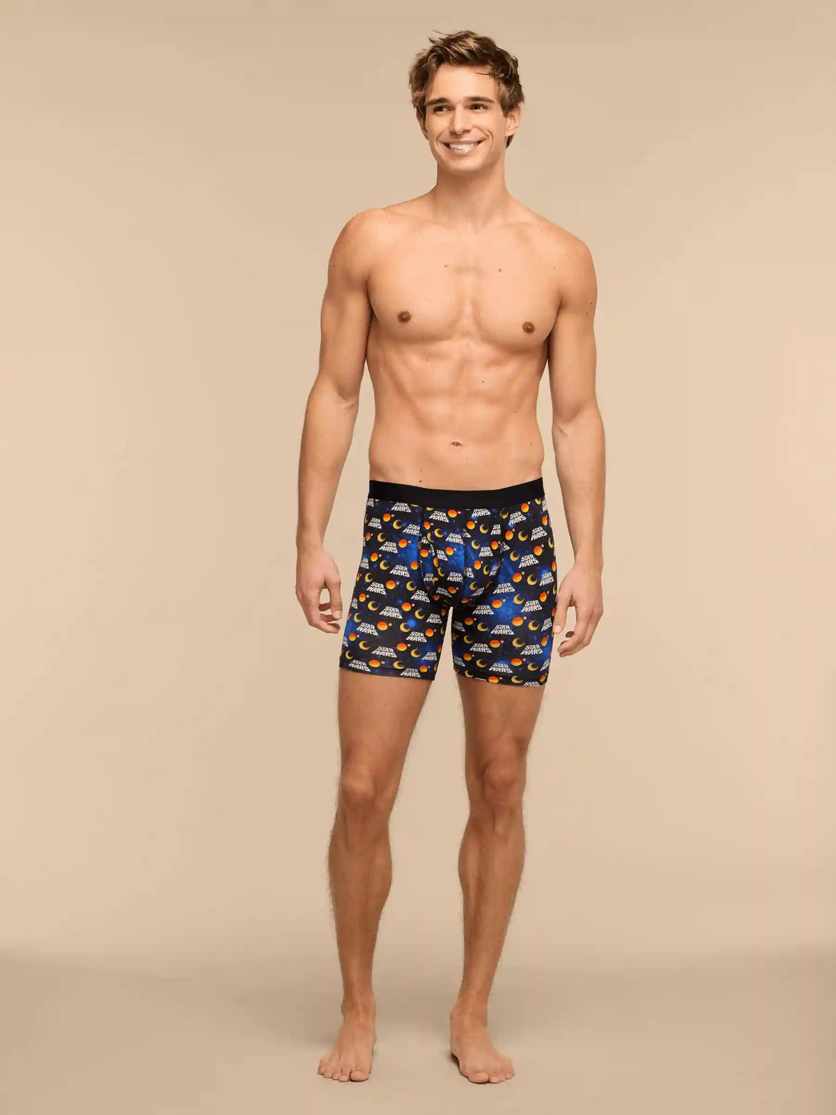 UltraModal™ Core Ball Caddy Boxer Brief w/ Fly | Galaxy Far Far Away