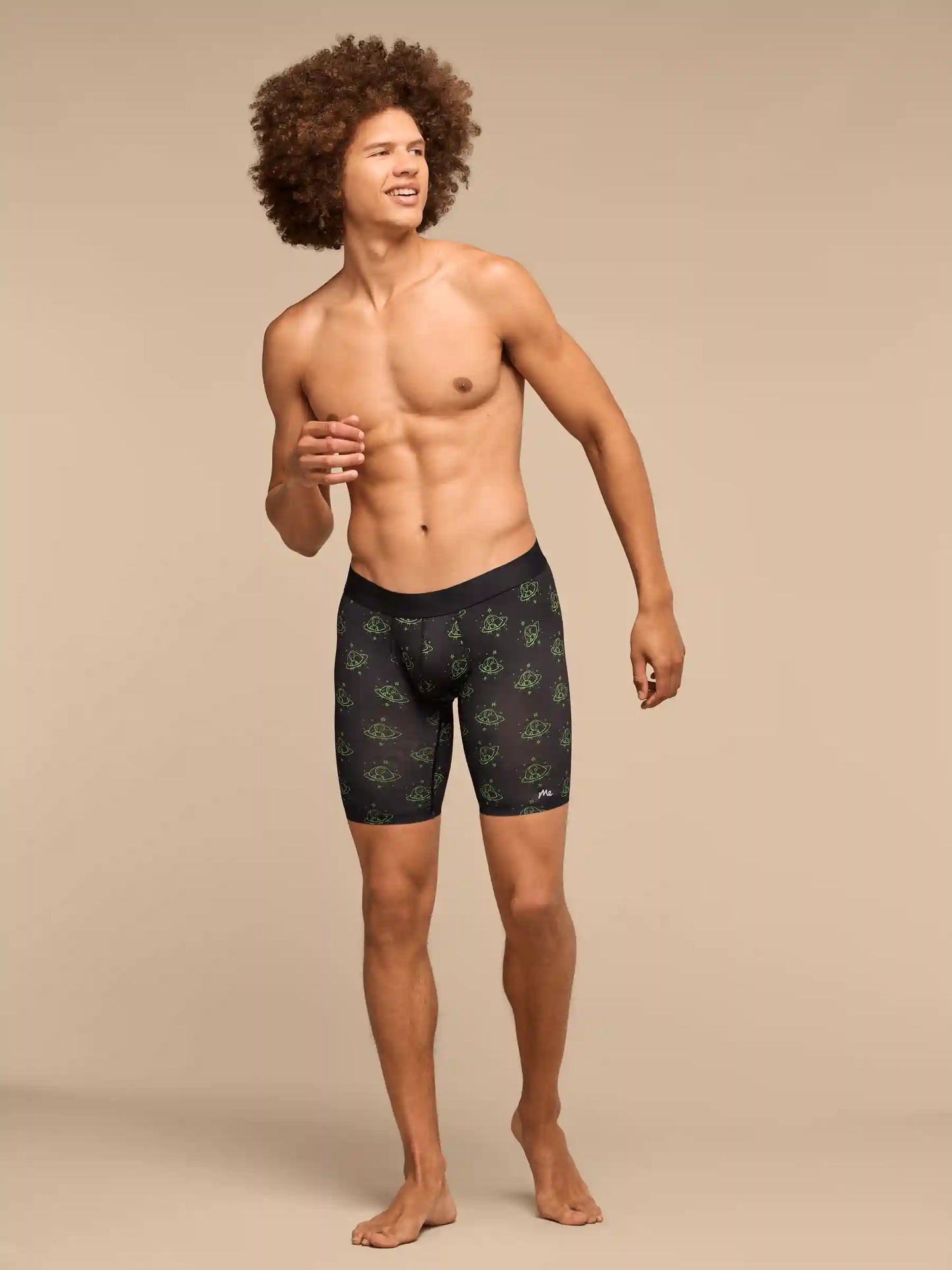 Breathe Long Boxer Brief w/ Fly | Martians