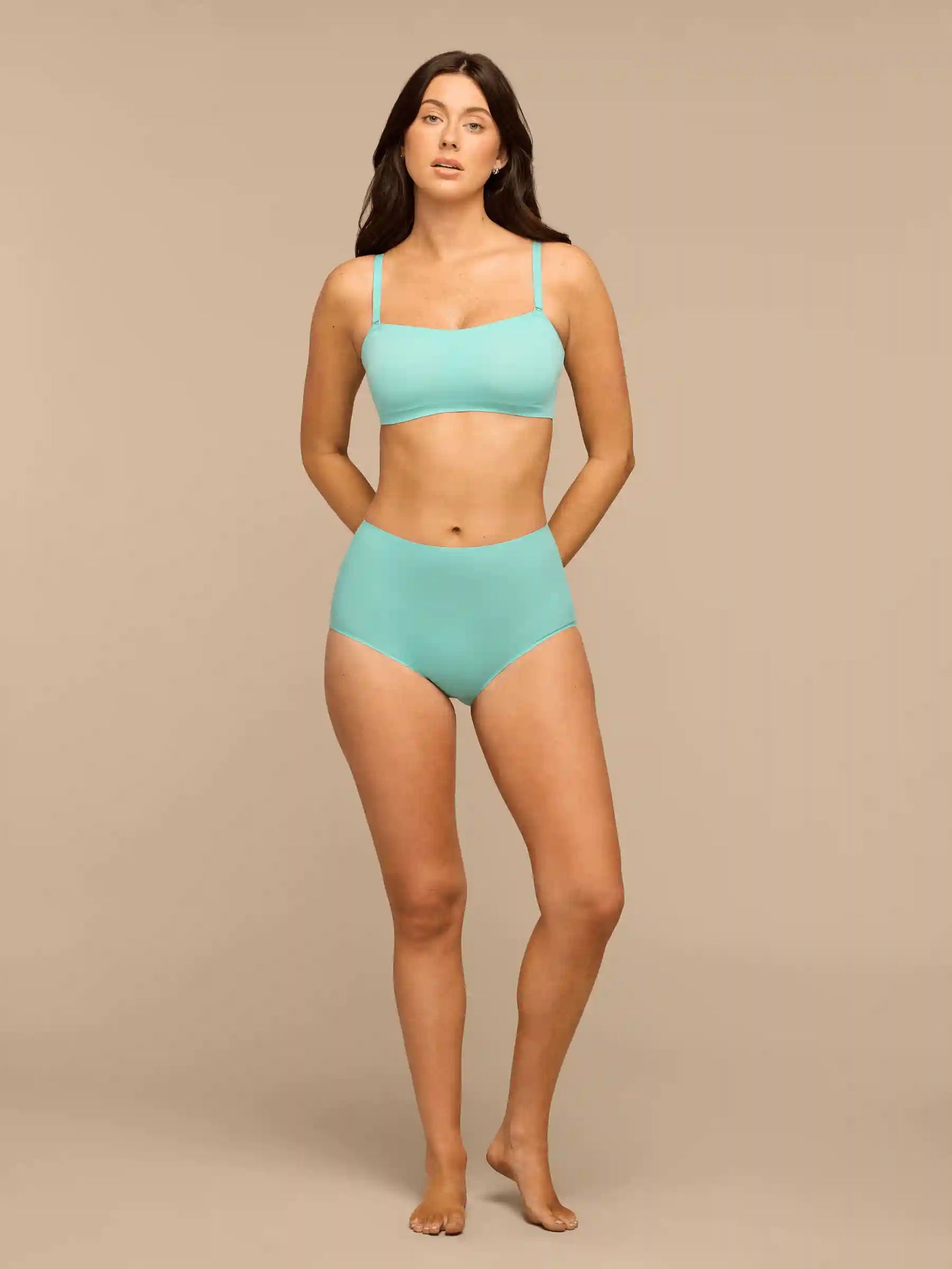 Seamless Bandeau Bralette | Caribbean