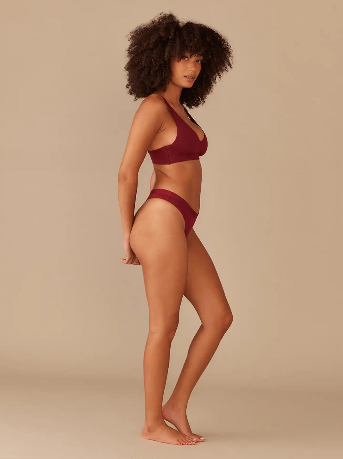 UltraModal™ FeelFree Thong | Cabernet