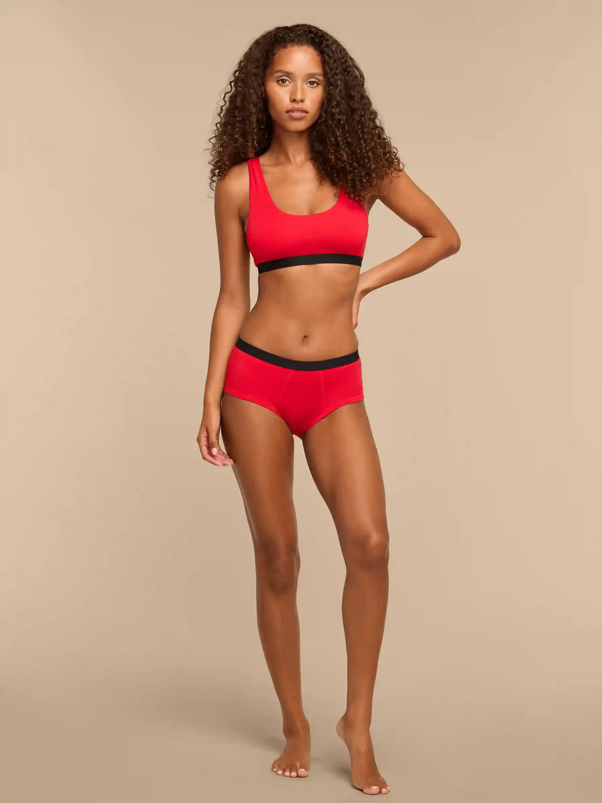 UltraModal™ Core Cheeky Brief | Chili Red
