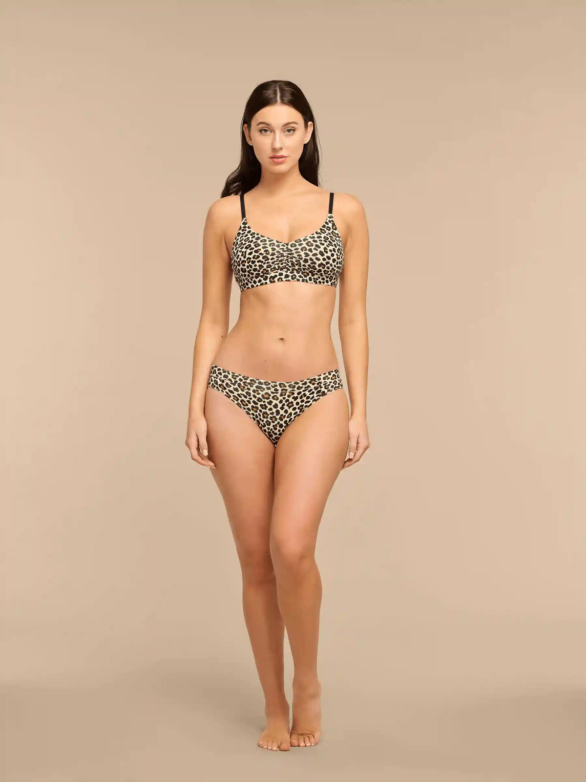 UltraModal™ FeelFree Ruched Bralette | Wild Cat