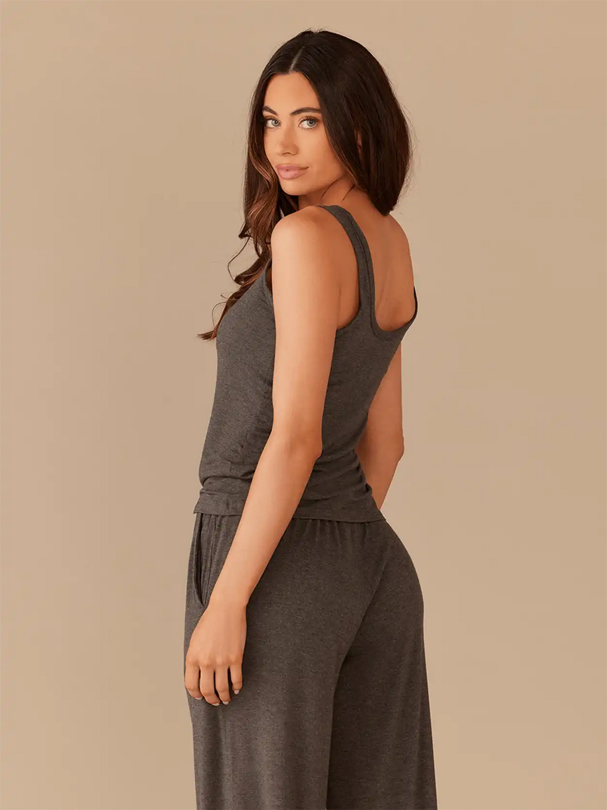 UltraModal™ Wide Leg Lounge Pant | Plum
