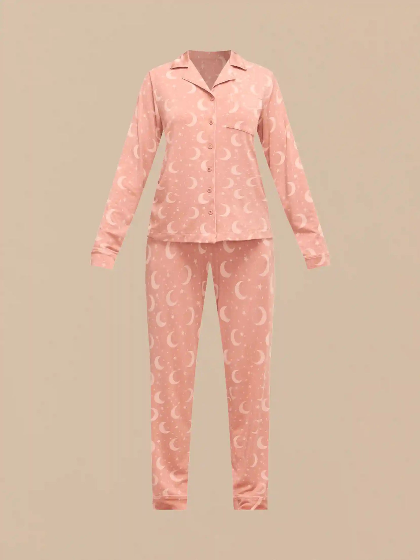 UltraModal™ Long Sleeve PJ Set - Women's | Goodnight Moon