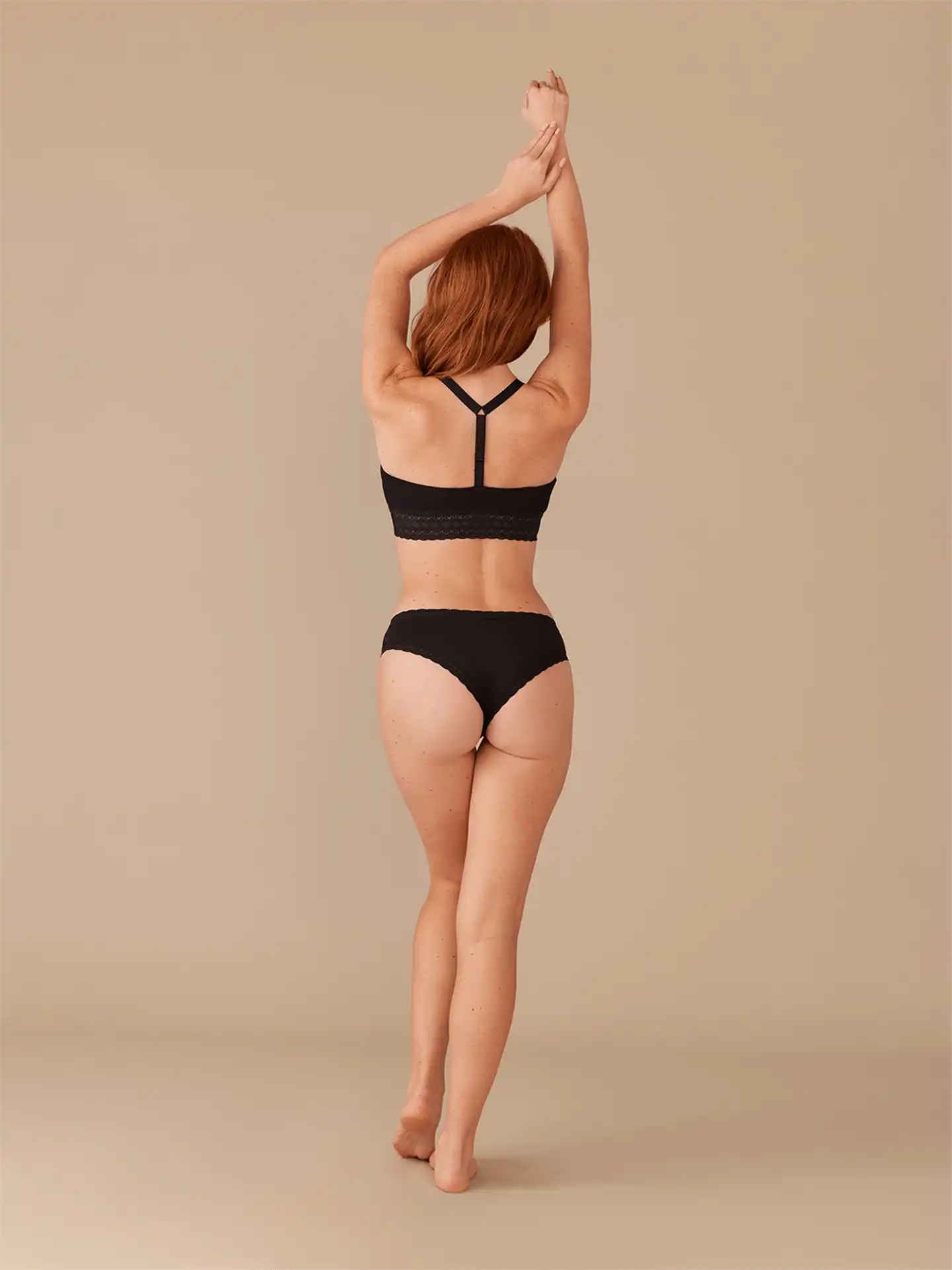 UltraModal™ Lace Tanga | Black
