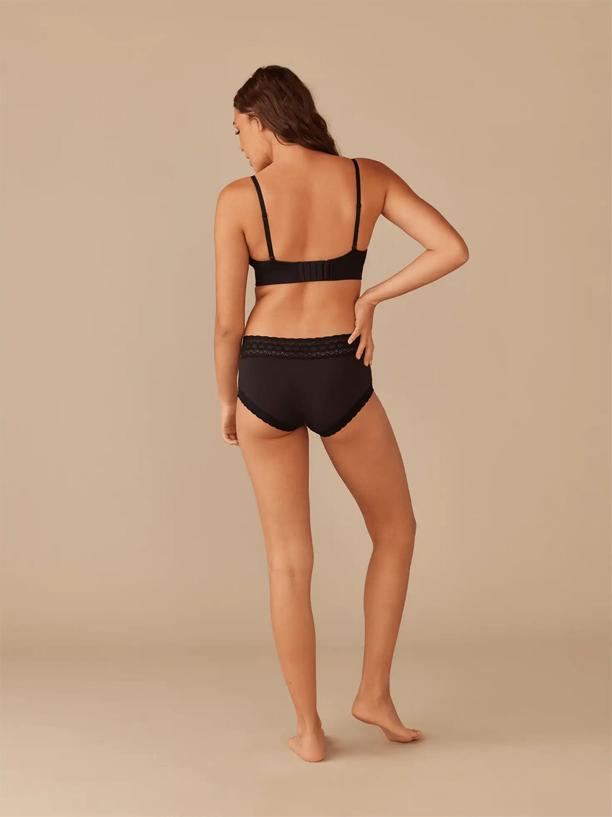 UltraModal™ Lace Hipster | Black