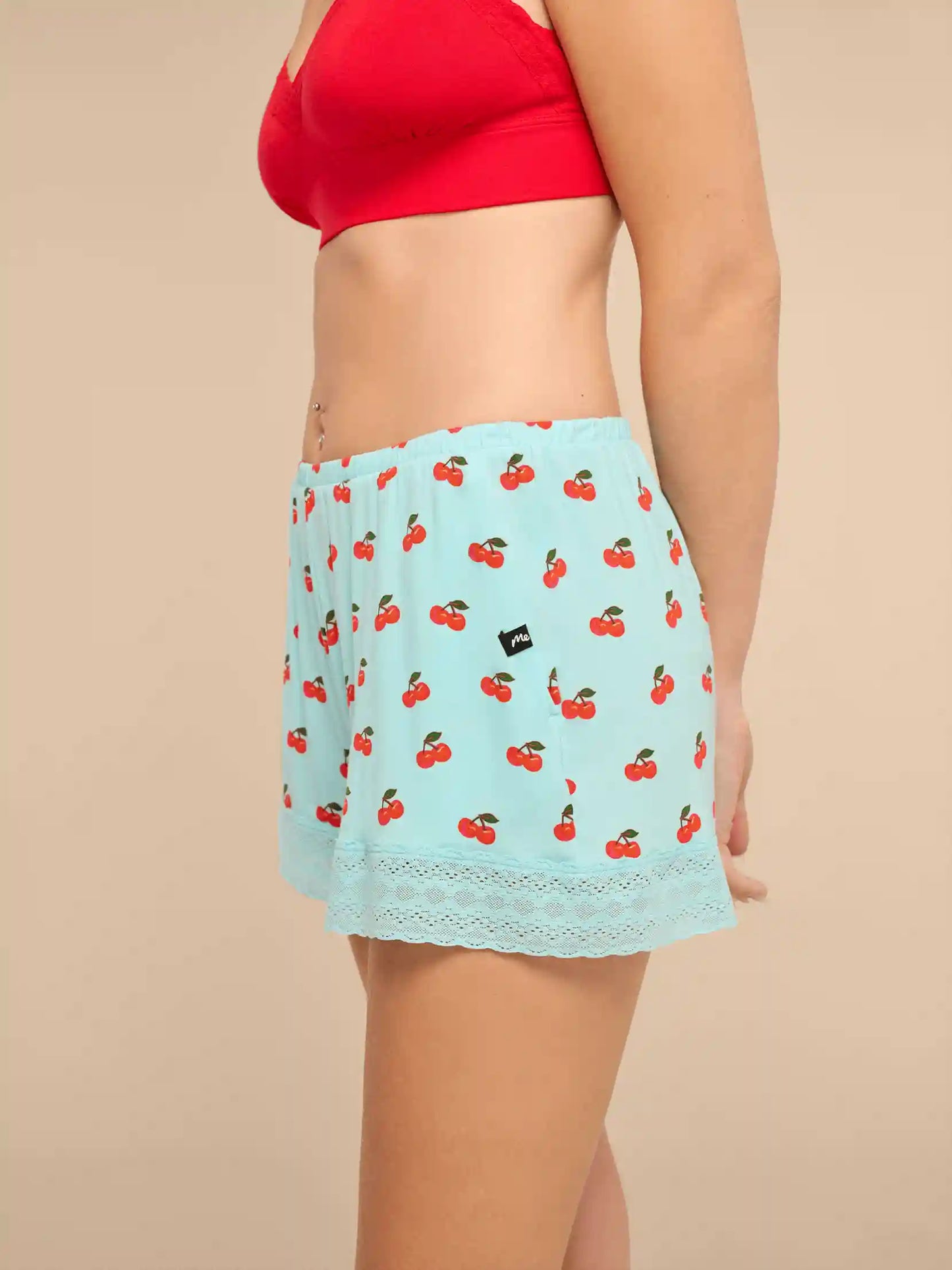 UltraModal™ Lace Shorts | Cherry Cherry Baby