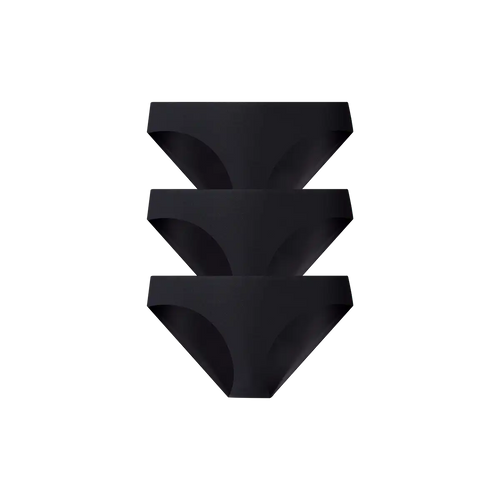 Seamless Bikini 3-Pack | Black Pack