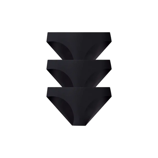 Seamless Bikini 3-Pack | Black Pack