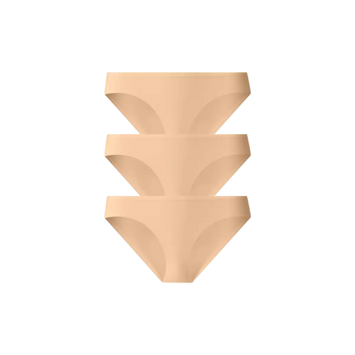 Seamless Bikini 3-Pack | Latte Pack