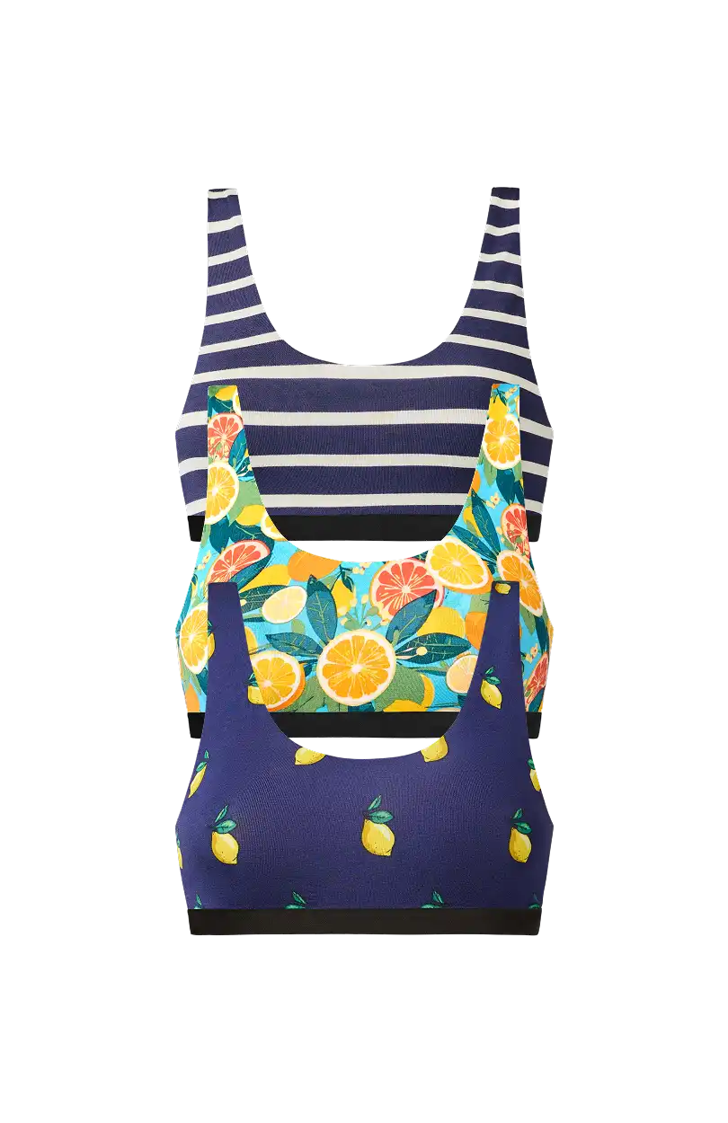 UltraModal™ Core U-Back Bralette 3-Pack | Amalfi Pack