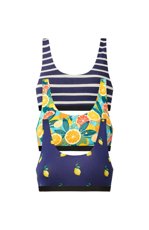 UltraModal™ Core U-Back Bralette 3-Pack | Amalfi Pack