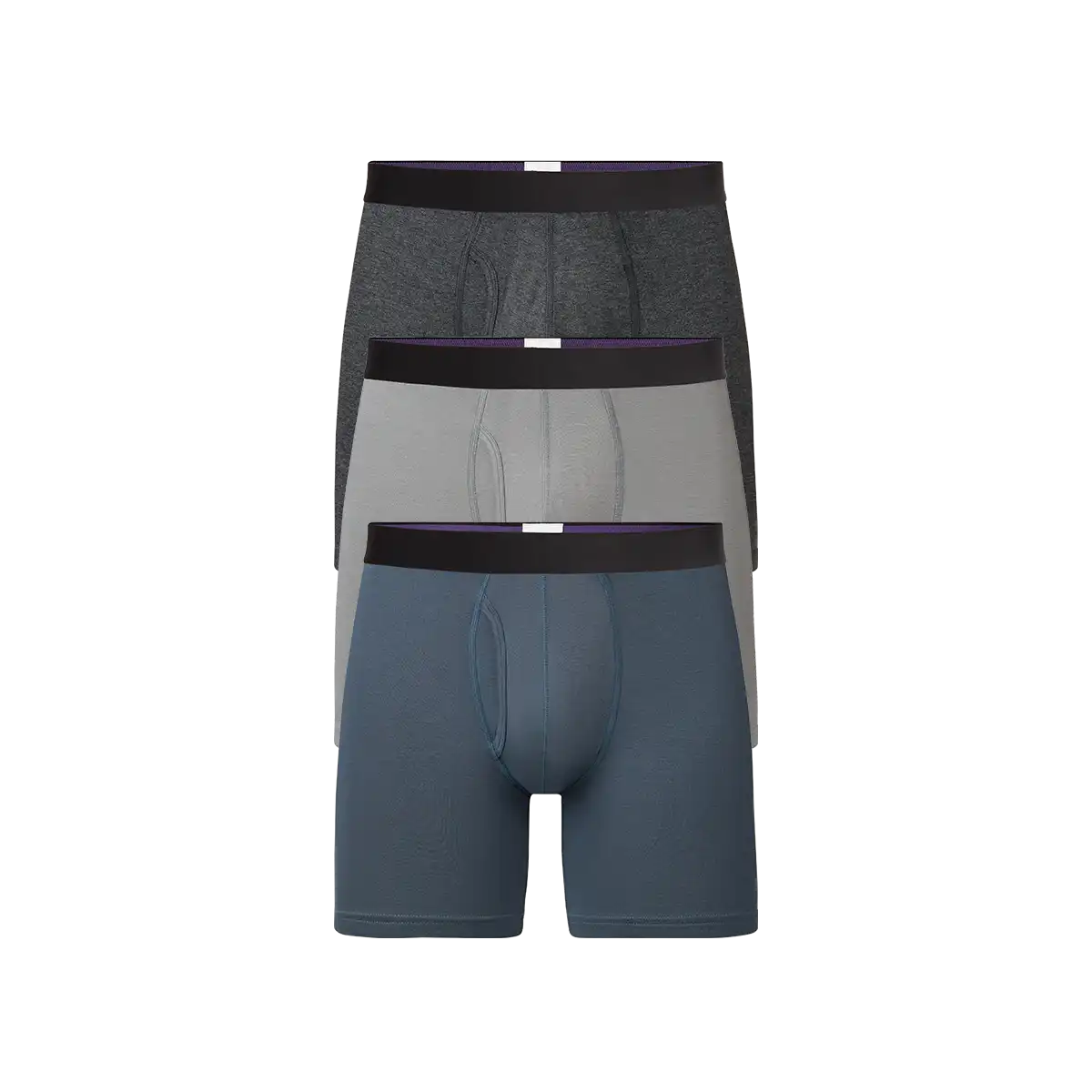 UltraModal™ Core Ball Caddy™ Boxer Brief w/ Fly 3-Pack | Grey Tide Pack