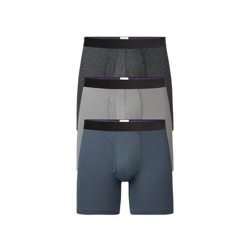 UltraModal™ Core Ball Caddy™ Boxer Brief w/ Fly 3-Pack | Grey Tide Pack