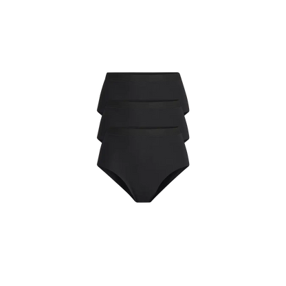 UltraModal™ FeelFree High-Waisted Cheeky 3-Pack | Black