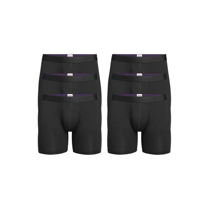 UltraModal™ Core Boxer Brief w/ Fly 6-Pack | Black