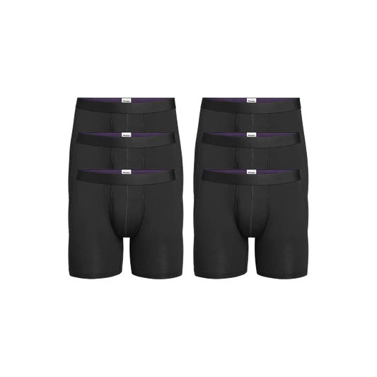 UltraModal™ Core Boxer Brief w/ Fly 6-Pack | Black