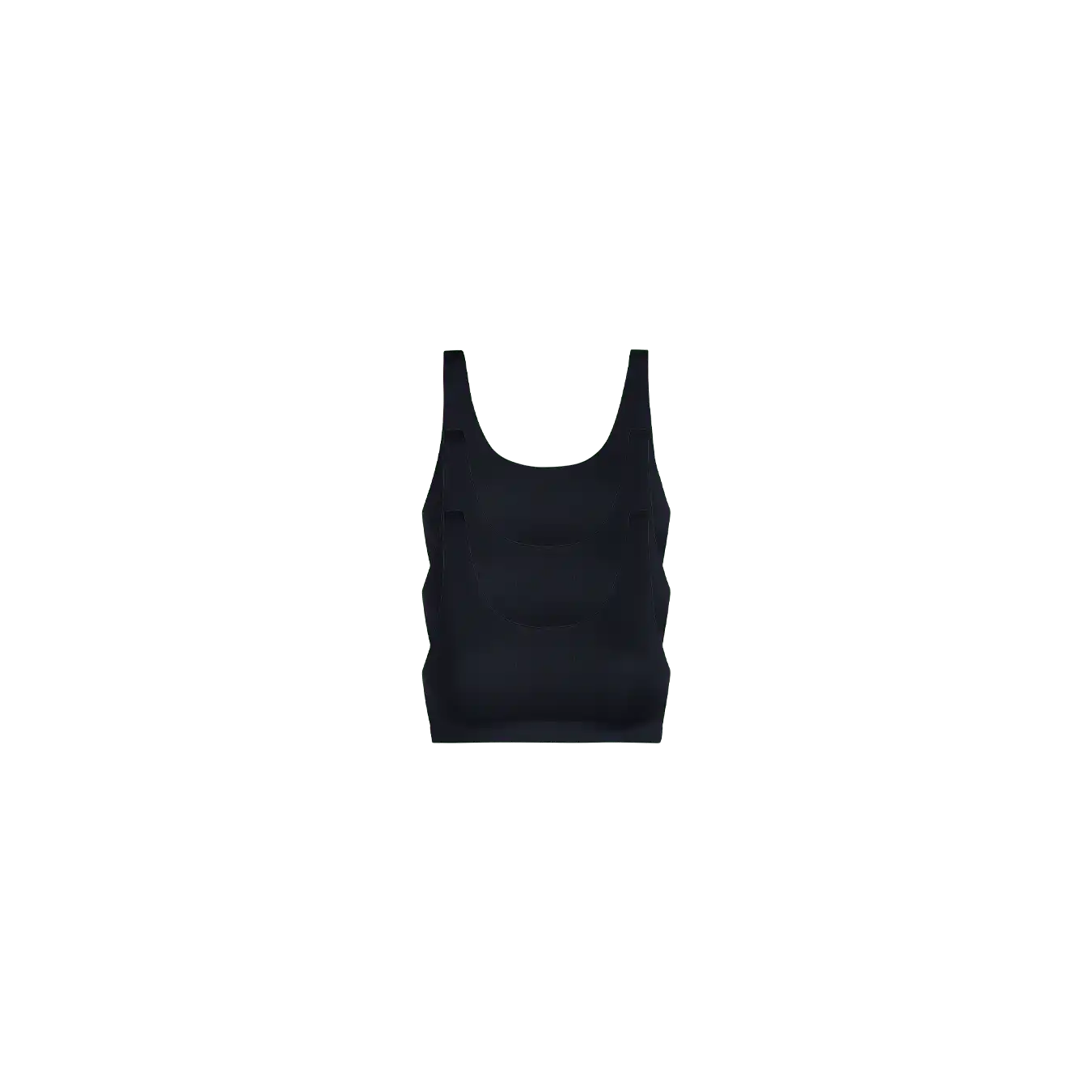 MoveMe Scoop Bralette 3-Pack | Black