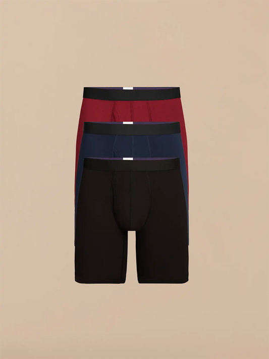 UltraModal™ Core Long Boxer Brief w/ Fly 3-Pack | Classic Pack