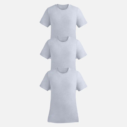 UltraModal™ Lightweight Crew Undershirt 3-Pack | Heather Grey