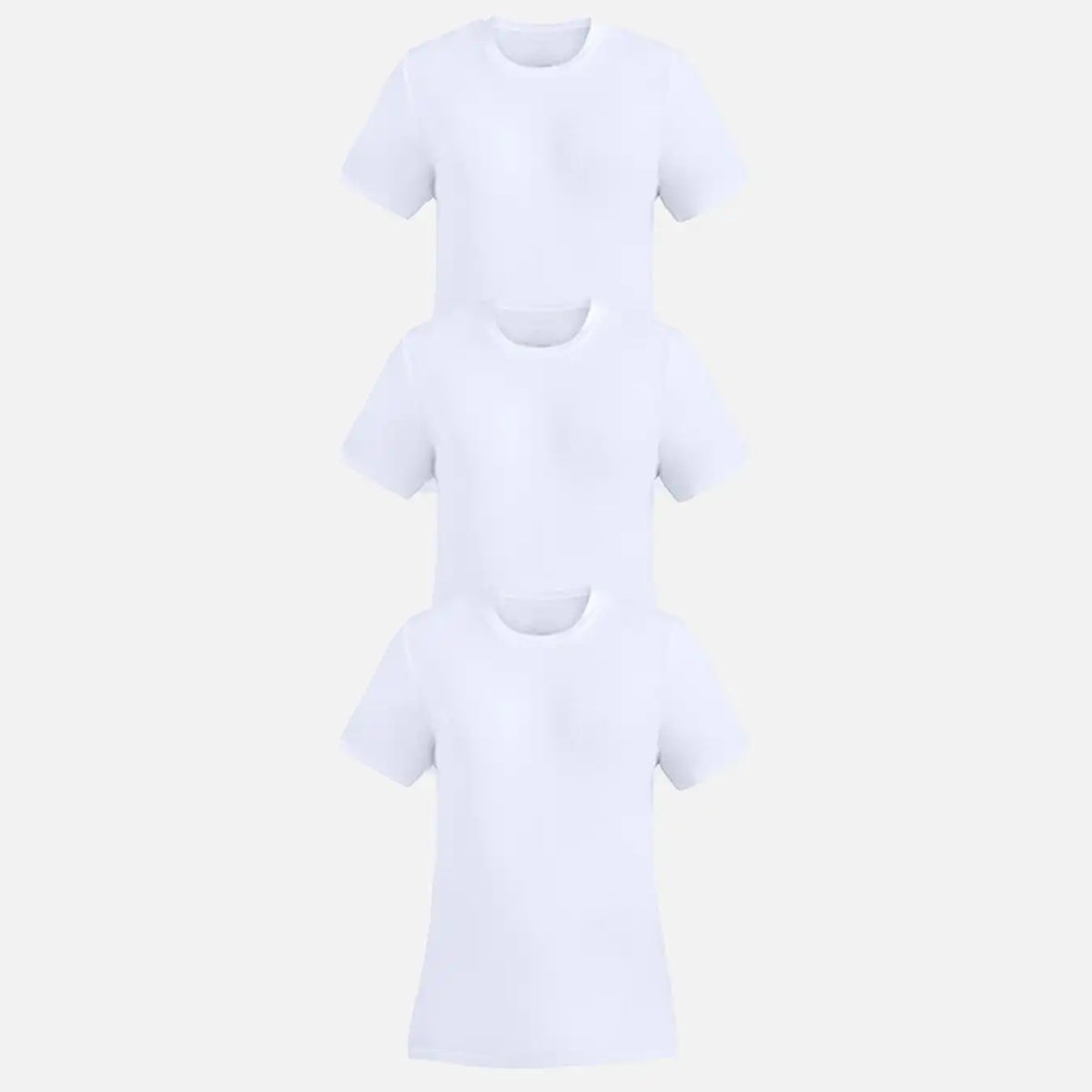 UltraModal™ Lightweight Crew Undershirt 3-Pack | White