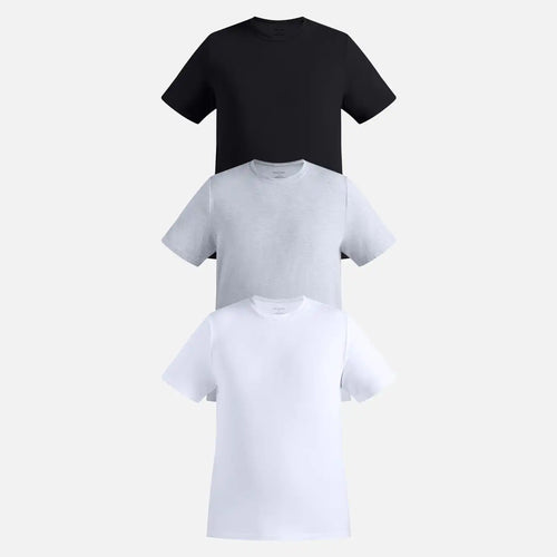 UltraModal™ Crew Tee 3-Pack - Men's | Black Heather Grey White Pack