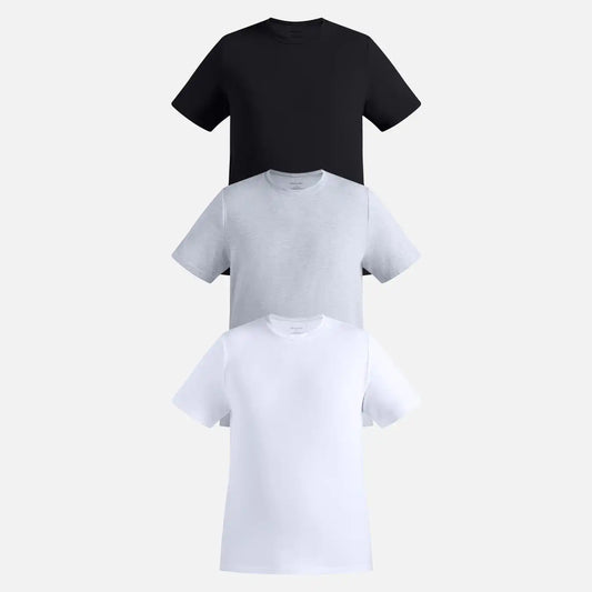 UltraModal™ Crew Tee 3-Pack - Men's | Black Heather Grey White Pack