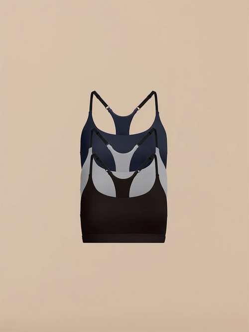 MoveMe Racerback Bralette 3-Pack | Classic Pack
