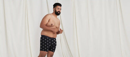 Stretch Cotton Boxer Brief w/ Fly | Smiley