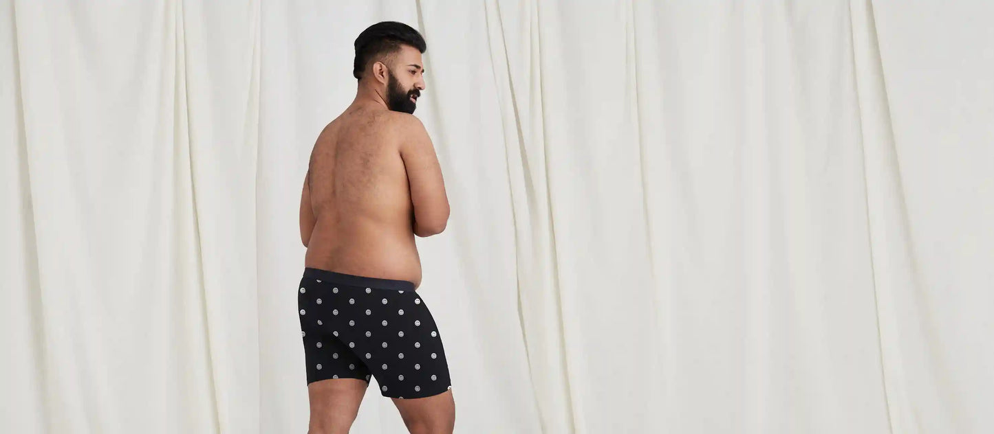Stretch Cotton Boxer Brief w/ Fly | Smiley