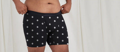 Stretch Cotton Boxer Brief w/ Fly | Smiley