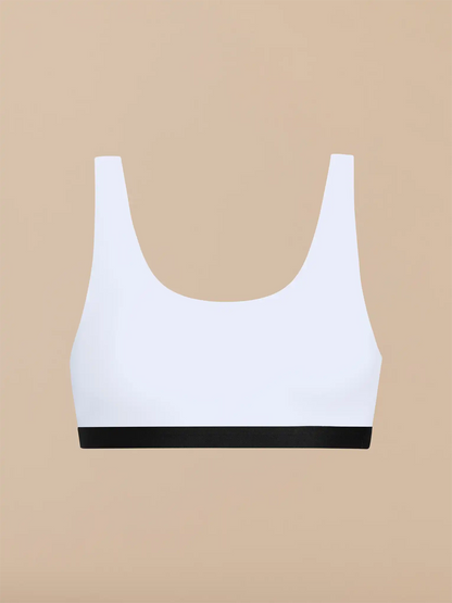 UltraModal™ Core Scoop Bralette | White