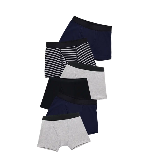 UltraModal™ Kids Core Boys Boxer Brief 6-Pack | Classic Stripe Pack