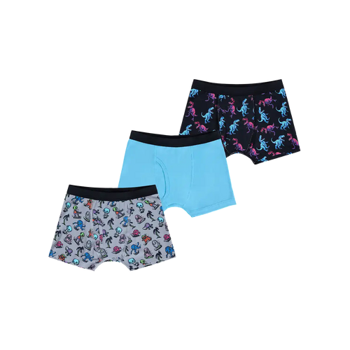 UltraModal™ Kids Core Boys Boxer Brief 3-Pack | Monster Crew