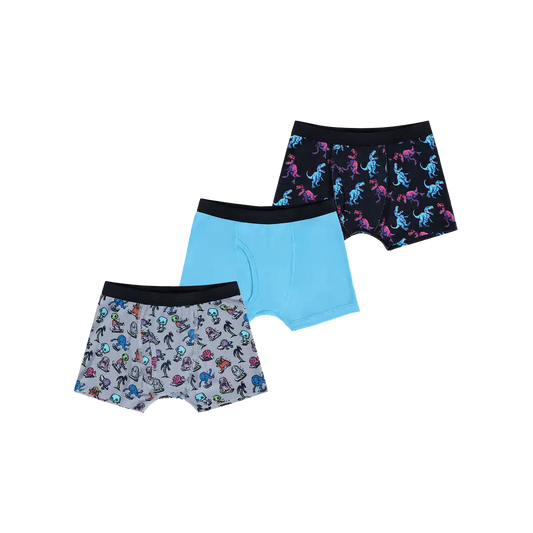 UltraModal™ Kids Core Boys Boxer Brief 3-Pack | Monster Crew