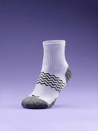 Active Quarter Sock 3-Pack | White Pack