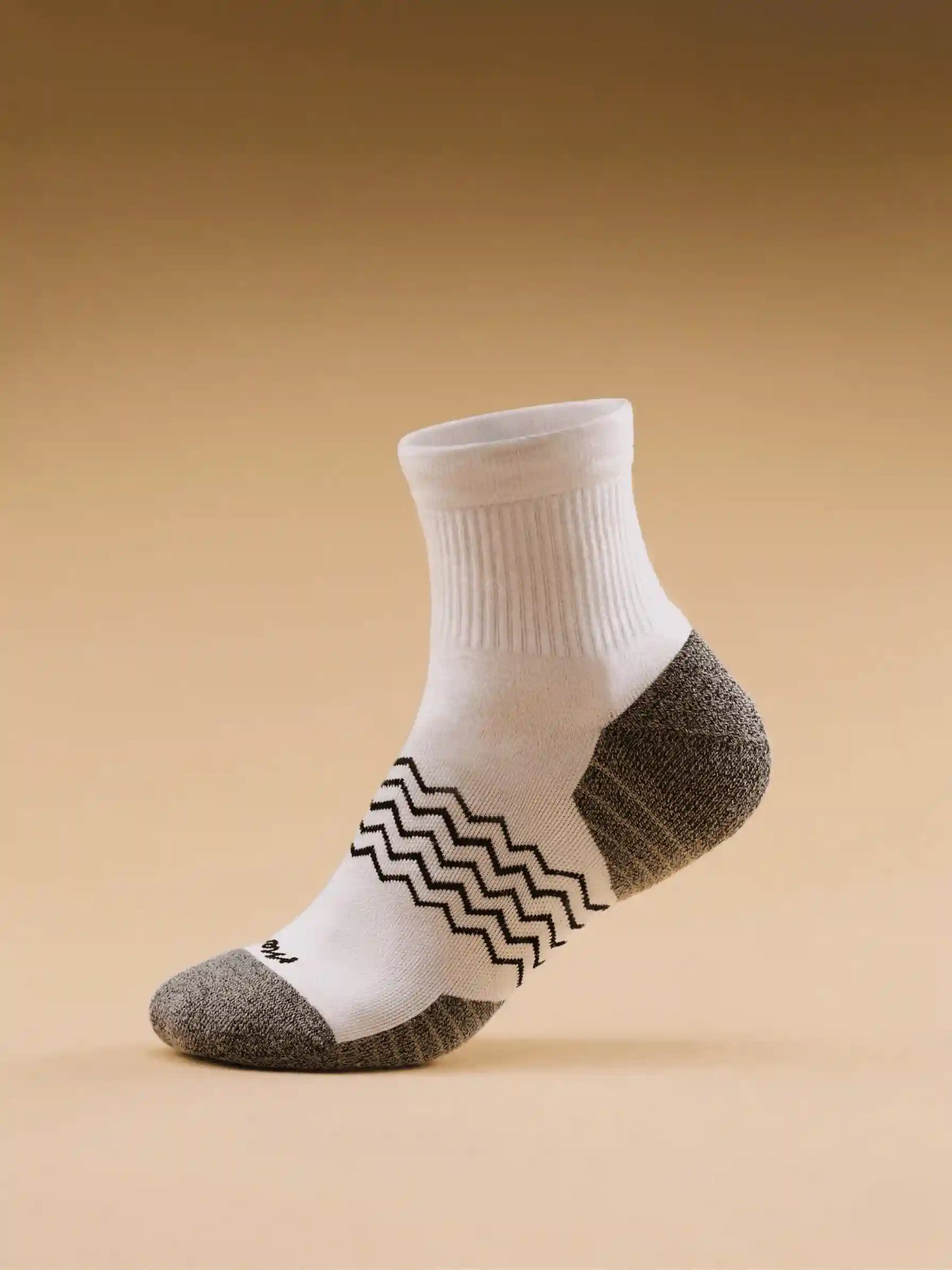 Active Quarter Sock | White
