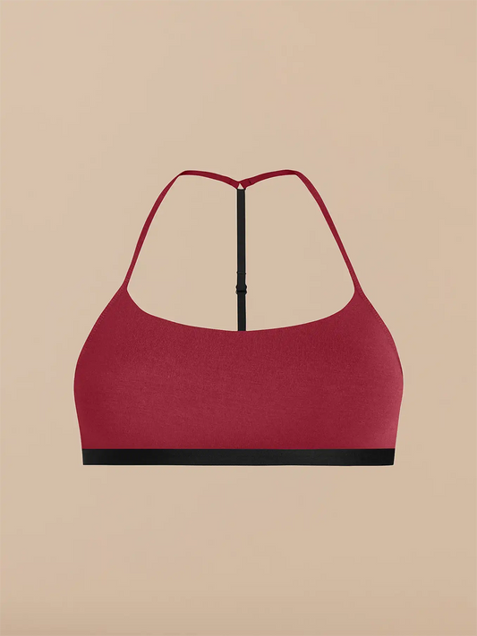 UltraModal™ Core T-Back Bralette | Cabernet