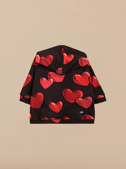 UltraModal™ Dog Hoodie | Floating Hearts