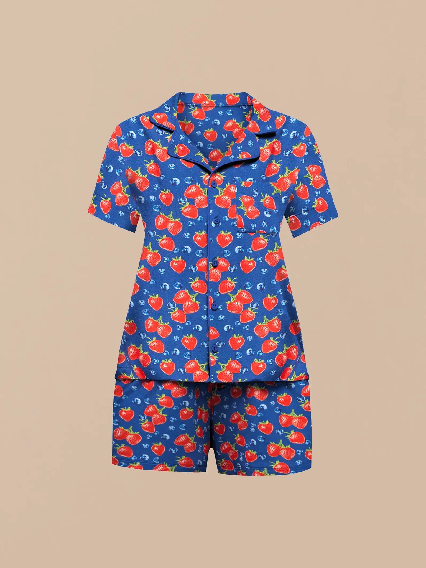 UltraModal™ Short Sleeve PJ Set - Women's | Summer Berries