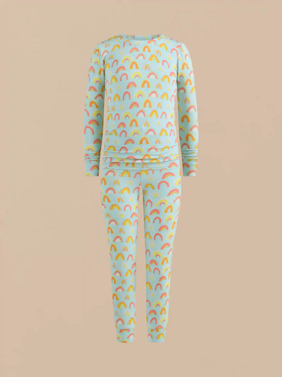 UltraModal™ Long Sleeve PJ Set - Kid's | Rainbow Doodles
