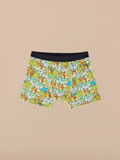 UltraModal™ Kids Core Boys Boxer Brief 6-Pack | Dino Party Pack